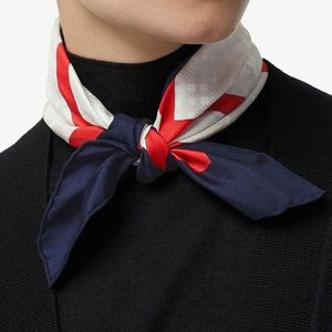 BURBERRY silk scarf
